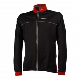 Craft Thermo Windstopper Jacket black/red M 940151